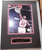 MICHAEL JORDAN #23 Chicago Bulls Original NBA lizensiertes Foto Basketball USA
