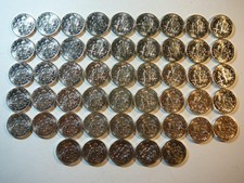 New listing
$5 1961 D Roosevelt Dimes - 90% Silver Full Roll (Bu)
