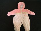 EUC Girls Carter's Snowsuit Size3/6 mo SO CUTE THICK, HEAVY and WARM