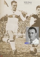 Willi "Knölle" RUTZ + VfB Stuttgart u.a. + BigCard #1201 + Daten Fakten Fotos +