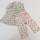 Boutique VERY MARY Polka Dot Floral Pants Capri Top Shirt Set NWT 6 Months
