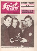 Sport-Magazin 1965/11 (Do): Nationalspieler 1860 München, Länderspiel-Vorschau
