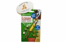 Best Cat Toys Red Dot Laser Light Pointer w 4 Different Shapes w Extra Batteries