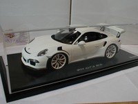 Spark 1:18 # Porsche 911 (991) GT3 RS Baujahr 2015 in " weiß " 500 pcs.  RAR !!