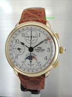 Du Bois & Fils Chronograph "Collection Musee" Vollkalender 18k/750