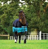 Horseware Amigo Mio Weidedecke Regendecke Übergangsdecke Lite schwarz  115-160
