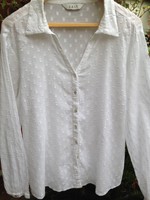 EAST blouse size 16 with with raised spots immaculate