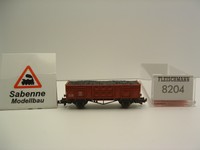 Fleischmann N 8204 offener Güterwagen mit Ladung Profikupplungen TOP/OVP N584