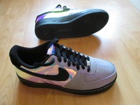 Nike Air Force 1 grau schwarz Holo Gr. 47,5 - US 13 Turnschuhe Sneaker Sammler