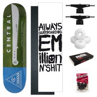 Central Machete 8.25 Complete Skateboard Deck rollen Achsen Kugellager