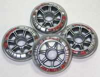 8 x HYPER ROCES X360 90 mm 85A PERFORMANCE INLINESKATE INLINER ROLLEN SCHNELL !