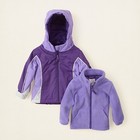 NWT Childrens Place Baby Girls Winter Ski Coat 3 In 1 Jacket SZ 6-9 12-18 Months