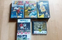 Fussball VHS Sammlung u.a. EM 96 , Dortmund 99 / Vintage