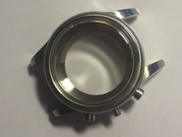 oris herren chrono case stahl for parts or repair 