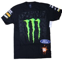 DC Herren T-Shirt Schwarz Gr.M Neu OVP 0144 Monster Ford