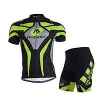 Radfahren Fahrradbekleidung Schnell Trocknend Kurzarm Fahrradtrikot & Radlerhose