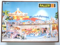 Jahrmarkt Kirmes Karussell merry-go-round MUSIK EXPRESS Faller 437 1:87 H0 boxed