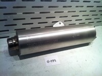 SUZUKI Auspufftopf x40FOx e4 SUZ1GR1000 ALU gebürstet + Titanium gebraucht mit  