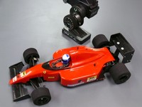 Tamiya F104W Ferarri fahrfertig mit FB, Akku, Motor, LRP-Regler