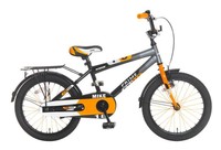Jungen Hollandrad 18 Zoll Mike orange-schwarz