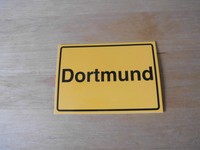 AK Dortmund schwarz gelb BVB 09 ähnlich ungelaufen Borussia Dortmund