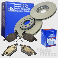 ATE BREMSSCHEIBEN BREMSBELÄGE AUDI A4 8D2 8D5 8E2 8E5 8EC 8ED VORN VORDERACHSE