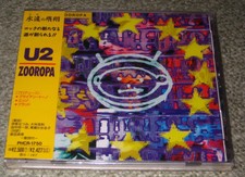 Still Sealed! U2 Japan Promo issue Cd Zooropa obi Original Bono More U2 listed