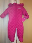 NWT Weatherproof Pink Rose Polyfill Prams Hooded Bunting baby Girl 3-6M 