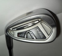 LEFT HANDED Ping i20 Black Dot PITCHING WEDGE / PW Ping CFS Regular Steel Shaft