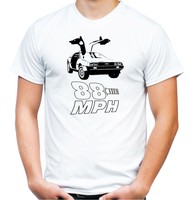 Delorean T-Shirt | Zurück in die Zukunft | Back to the Future | Fox | M1