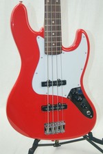 Squier by Fender Affinity Jazz Electric Bass Guitar - Racing Red  NEW