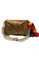 Designer Fashionable Ethnic  Handmade Women metal Case clutch Evening Bag Purse