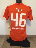 Nike Matchworn Werder Bremen Trikot 3rd Event Onur Ayik #46 Gr. L Bundesliga