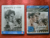 Rumble Fish Limited Edition Blu-ray Steelbook + Blu-ray Neu,OVP Mickey Rourke