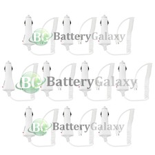 10 White Micro Usb Car Charger for Samsung Galaxy Note 5 S6 S7 Edge Plus Active