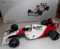 TRUE SCALE - McLAREN HONDA MP 4/6  "SAN MARINO 1991" # 2  MARLBORODECALS  1:18