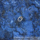 BonEful Fabric FQ Cotton Quilt Blue Navy Gold Star Sky Dot Glitter Harry Potter