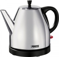 Wasserkocher Tea Twin 1650 Watt Kabellos 0,8 l Teekannenlook Edelstahlgehäuse 