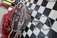 70s Panton Style Design Ständer mit Wanne Chom / Plexiglas GIGANTISCH