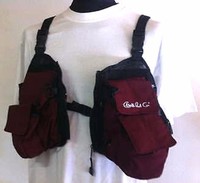 Elnetti Rod Co Fliegenweste bordeux rot