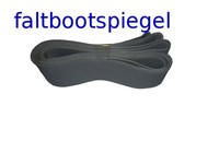 Kielstreifen für Faltboot (RZ-85, Kolibri ) aus PVC grau 5 m lang x 5 cm breit