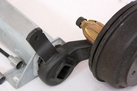 BPW CB1355 1350kg Achse  a=1100mm  Lochkreis 112x5  gebremst Anhängerachse Knott