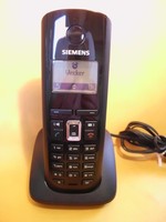 Siemens Gigaset Mobilteil A58H für A580 A585 Hörer + Ladeschale + neue Akkus