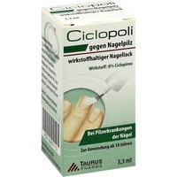 CICLOPOLI gegen Nagelpilz   - 3,3 ml -   PZN: 8907113              60,06€/10ml