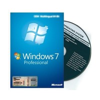 Microsoft Windows 7 Professional 64 Bit DVD + Coa OEM Key Blitzversand Paypal
