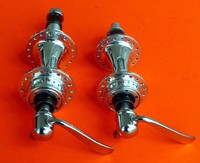 Retro MAVIC 501 Vorderrad/Hinterrad-Naben-SATZ rear/front-hub-SET mozzi 36L BEST