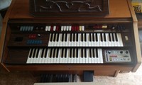 Farfisa Orgel 2 Manual 1Pedal Manual Rhythmusgerät Lesliemotor