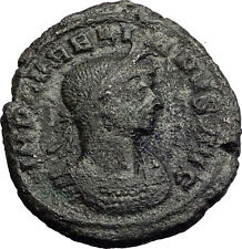 AURELIAN 274AD RARE As Denomination Concordia Sol Ancient Roman Coin i58145