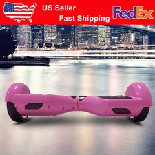Pink Smart Electric Scooter 2 Wheel Unicycle Self Balance Hover Board US Seller