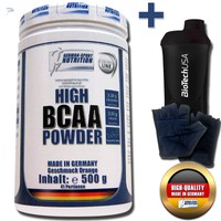 Premium BCAA Anabol Pulver Aminos 7000mg/Port Aminosäuren BCAAs 500g Aminosäure